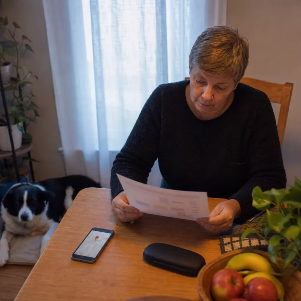 Business owner reviewing a citation report